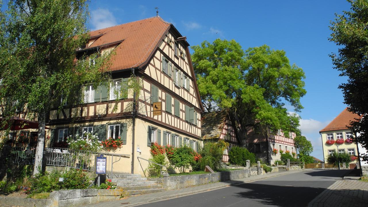 Landhotel Schwarzes Ross Rothenburg ob der Tauber Luaran gambar